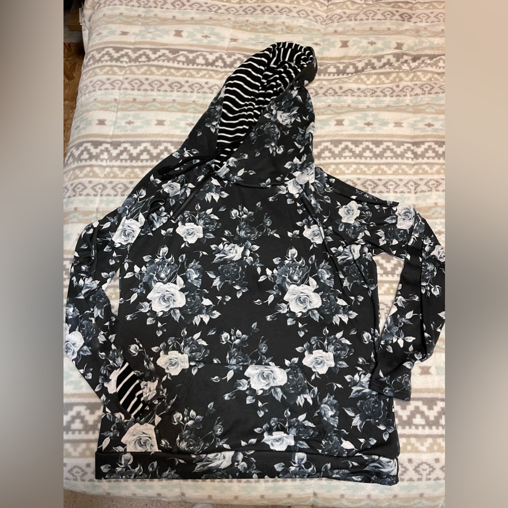 Michelle Mae double hood sweatshirt